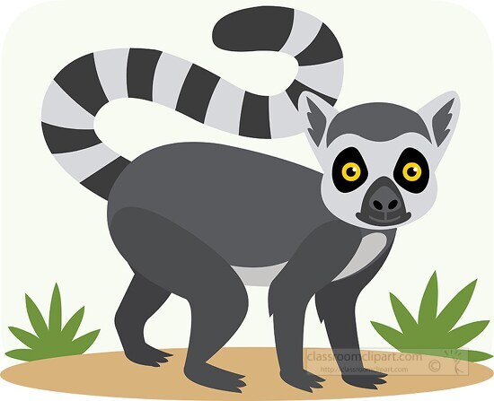 lemur clipart 2024