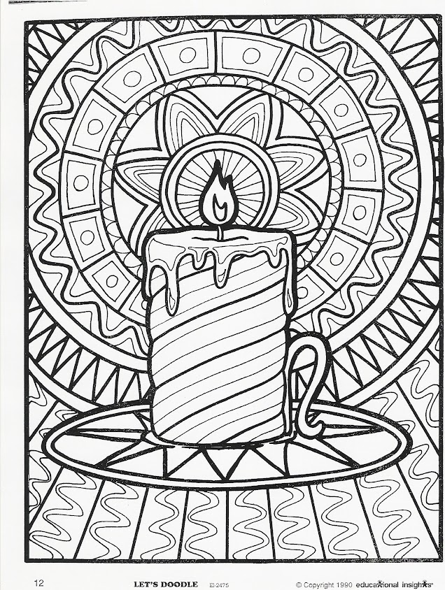 More Lets Doodle Coloring Pages!