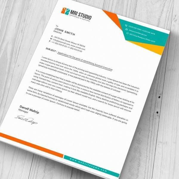 Premium Letterhead Printing - Elegant details to impress
