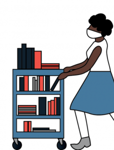 library worker cliparts