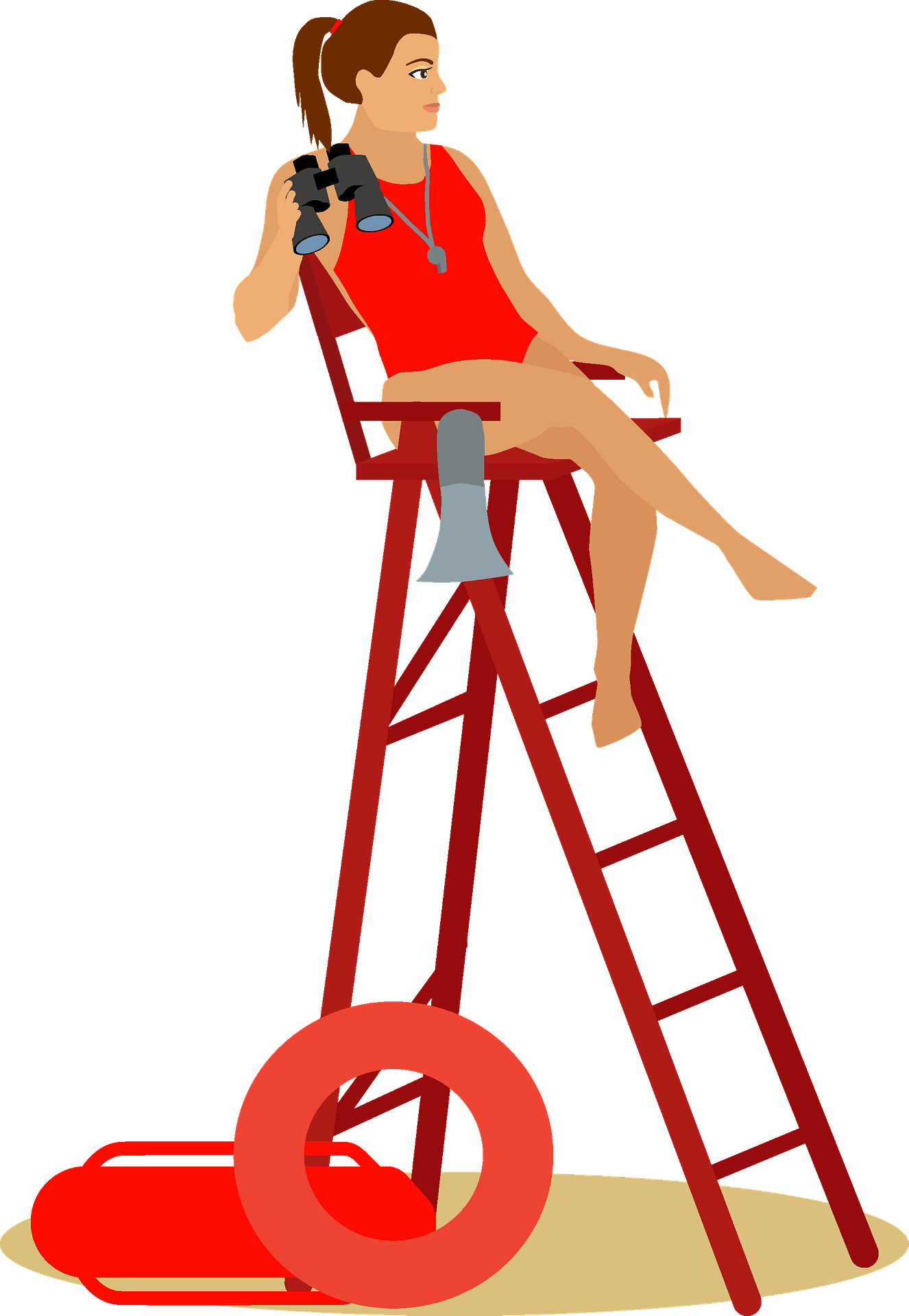 Lifeguard - Free vector clipart images on clipart library.com