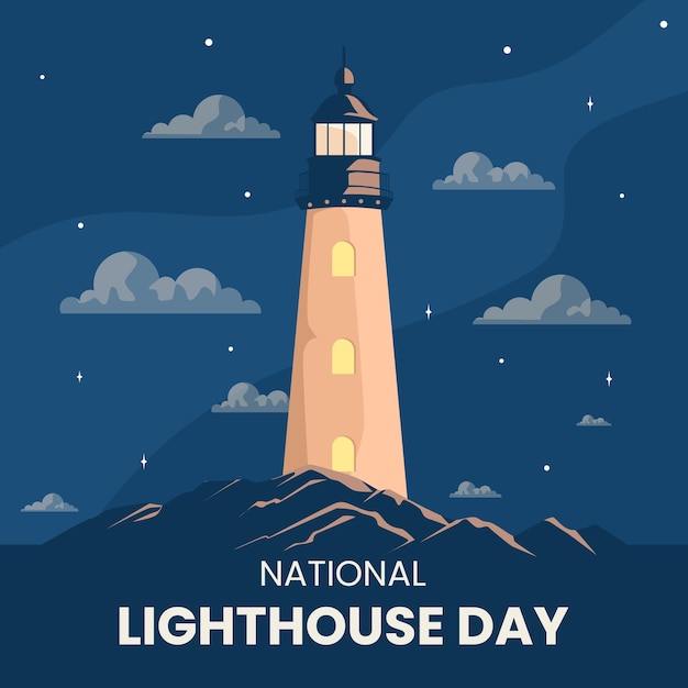 lighthouse day cliparts