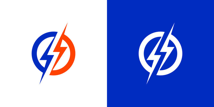 lightning bolt logos