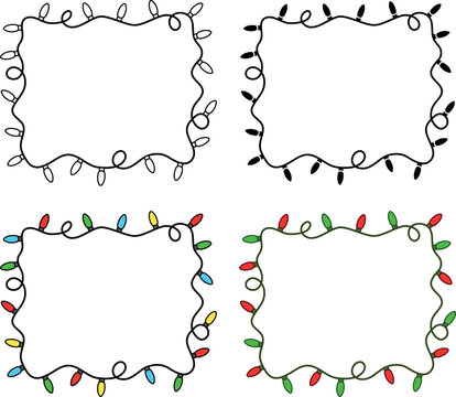 lights border cliparts