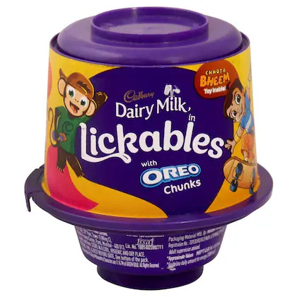 Buy Cadbury Dairy Milk Lickables Chocolate with Oreo Chunks 20 g ...
