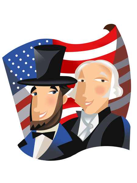 Abraham Lincoln and George Washington Free Clipart Download ...