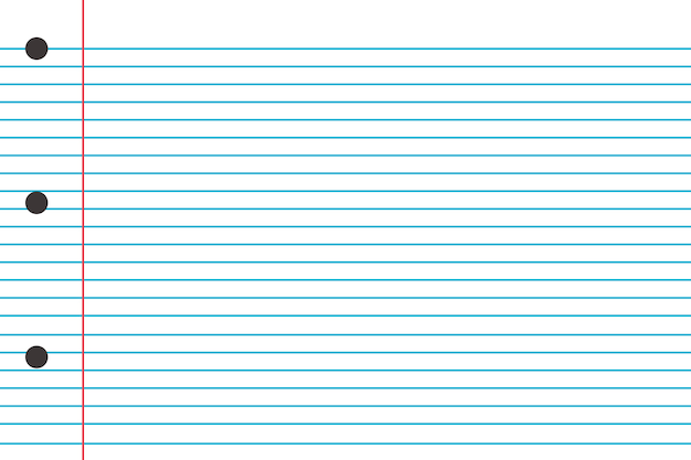 lined paper clipart