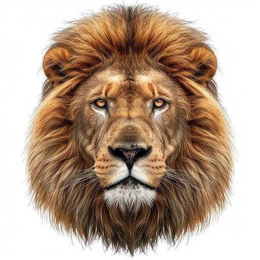 lion face clipart
