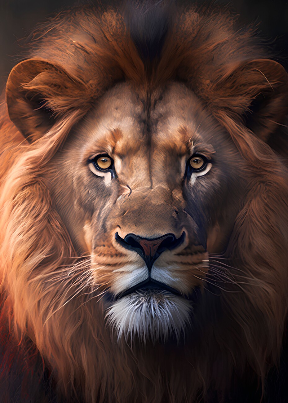 lion face pictures