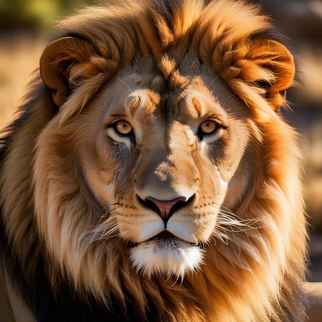 lion face pictures
