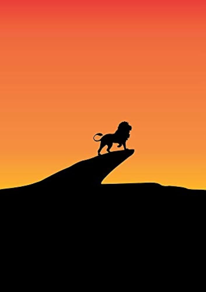 lion king silhouette
