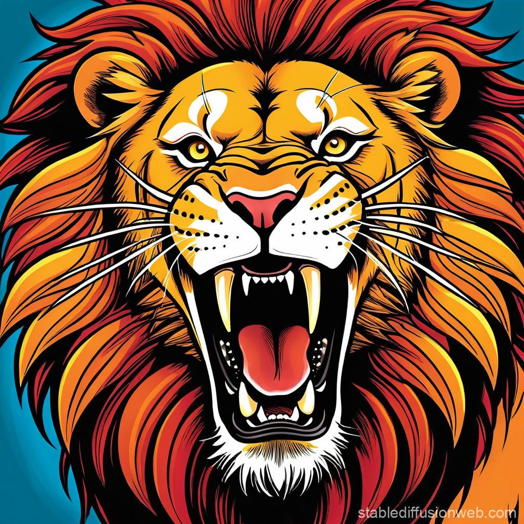 lion roar cliparts 2024