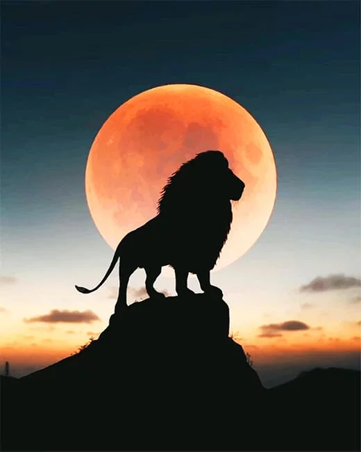 lion silhouette