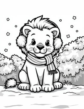 Cartoon Lions-Bilder: Stock-Fotos &amp; -Videos. | Adobe Stock