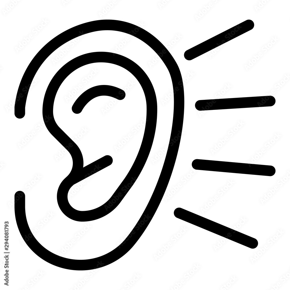 listening ears clipart