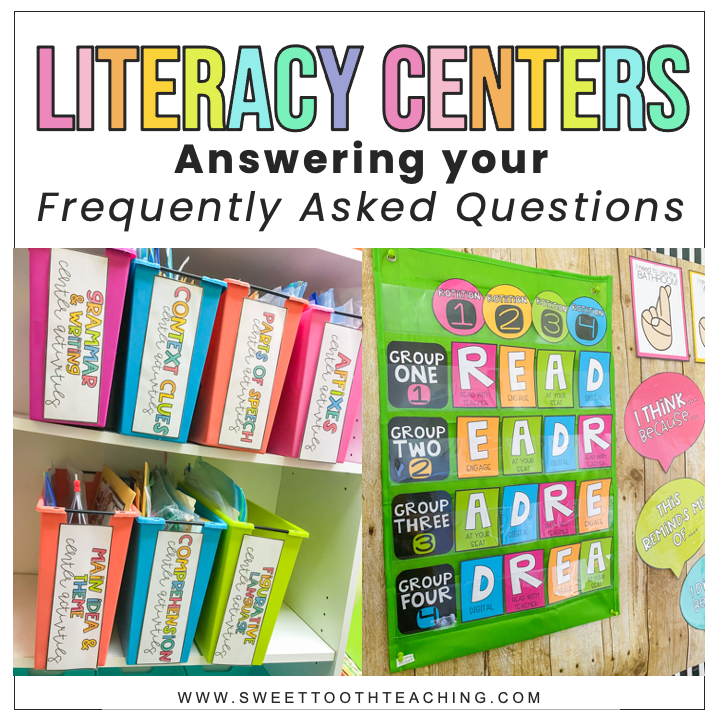 How Are Literacy Centers Set Up? - Sweet Tooth Teaching
