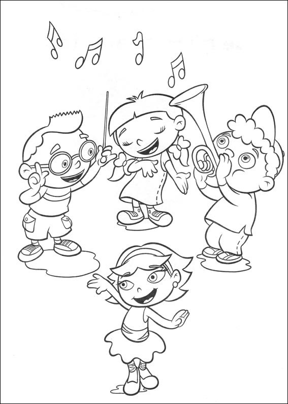 little einsteins printable coloring pages
