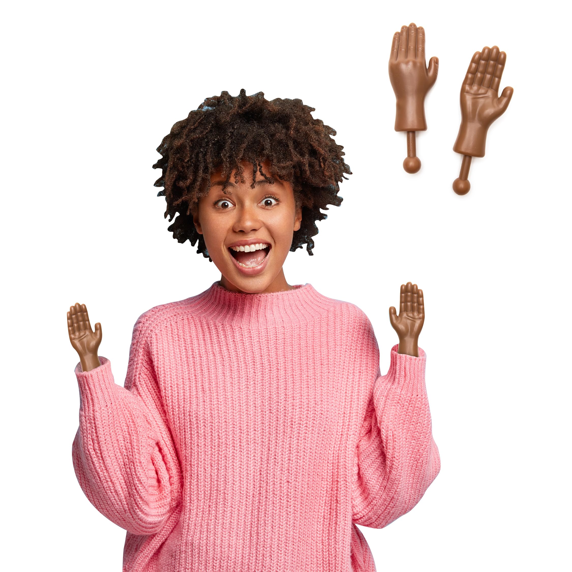 Buy BigMouth Inc Tiny Hands Gag Gifts Baby Hands on a Stick - Fake ...