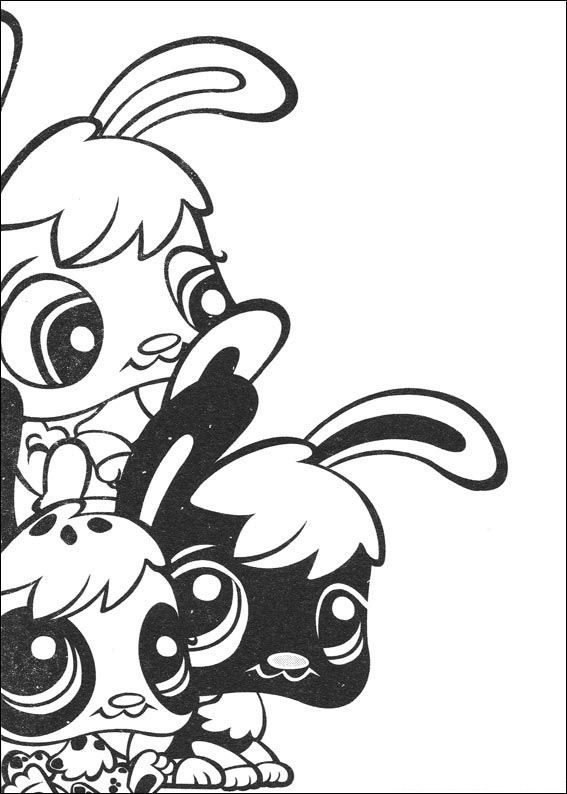 littlest pet shop horse coloring pages