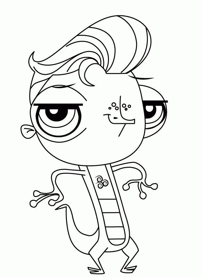 littlest pet shop horse coloring pages