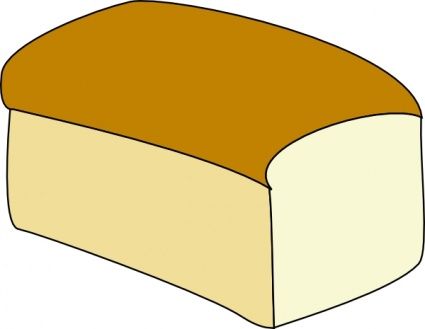 loaf of bread clipart