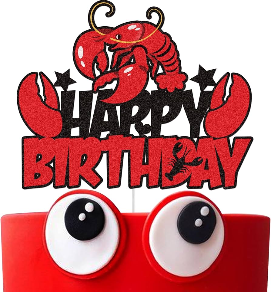 lobster birthday cliparts