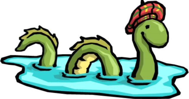 loch ness monster clipart