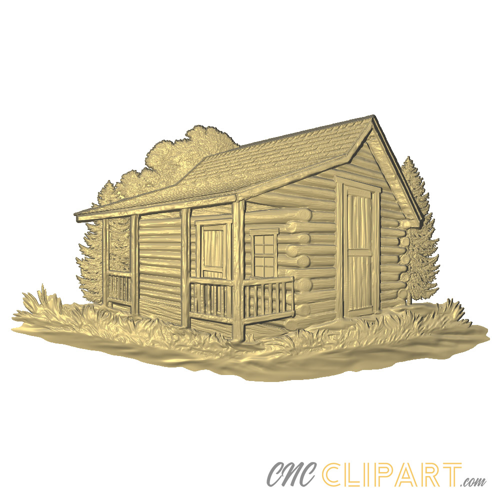 log cabin clipart 2024