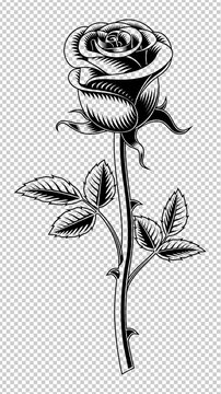 Rose Stem Tattoo Images – Browse 13,290 Stock Photos, Vectors, and ...