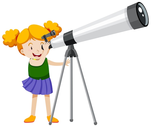 looking telescope cliparts