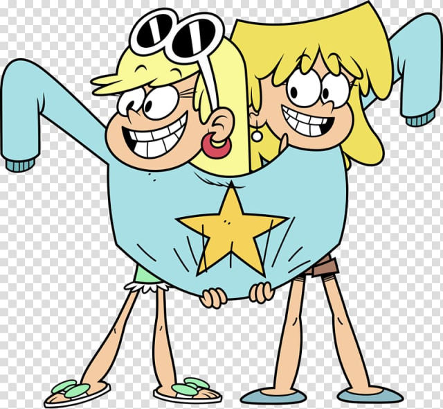 Free: Leni Loud Lori Loud Drawing , belly button transparent ...