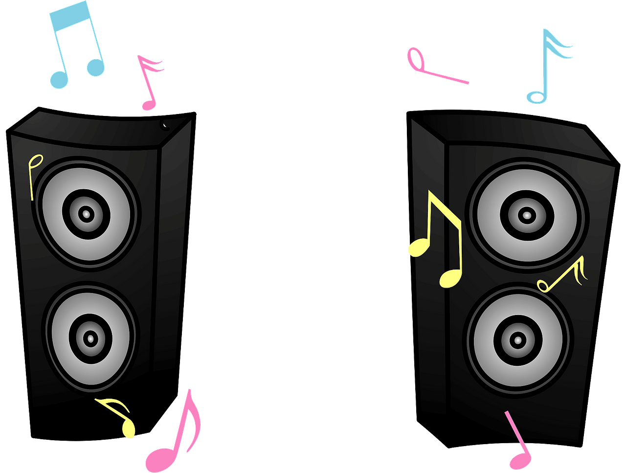 loudspeaker cliparts