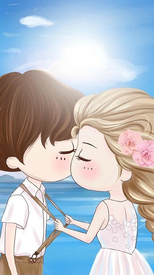love couple cartoon image