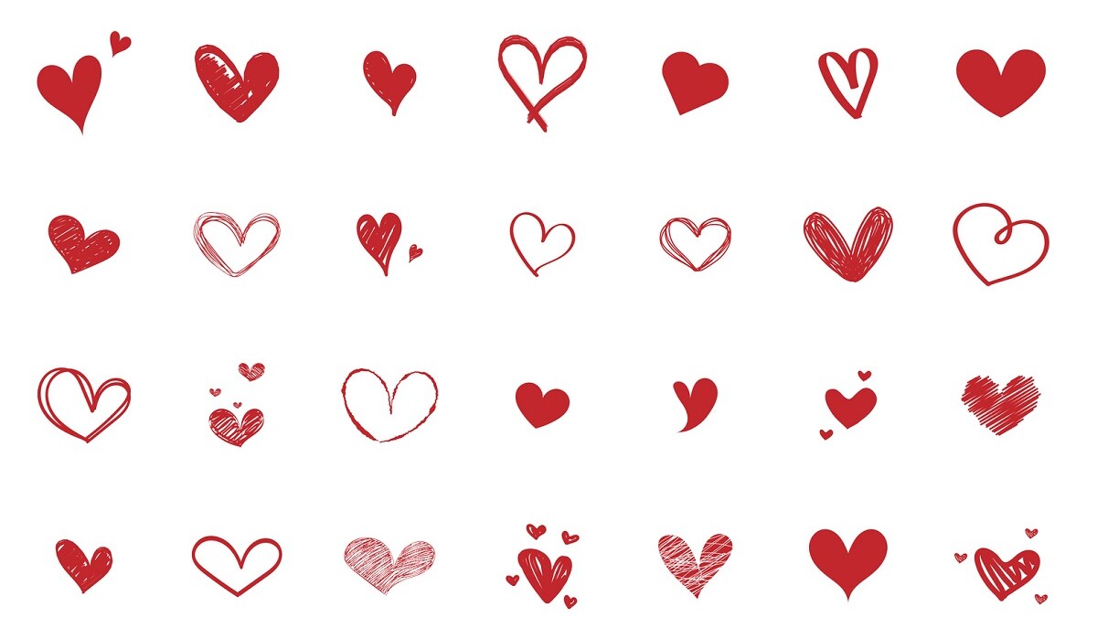 love hearts