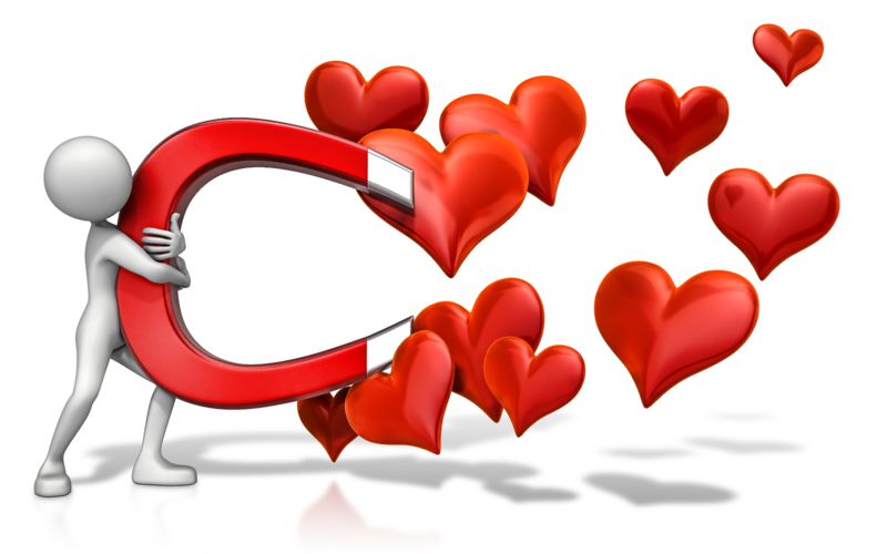 love magnet cliparts