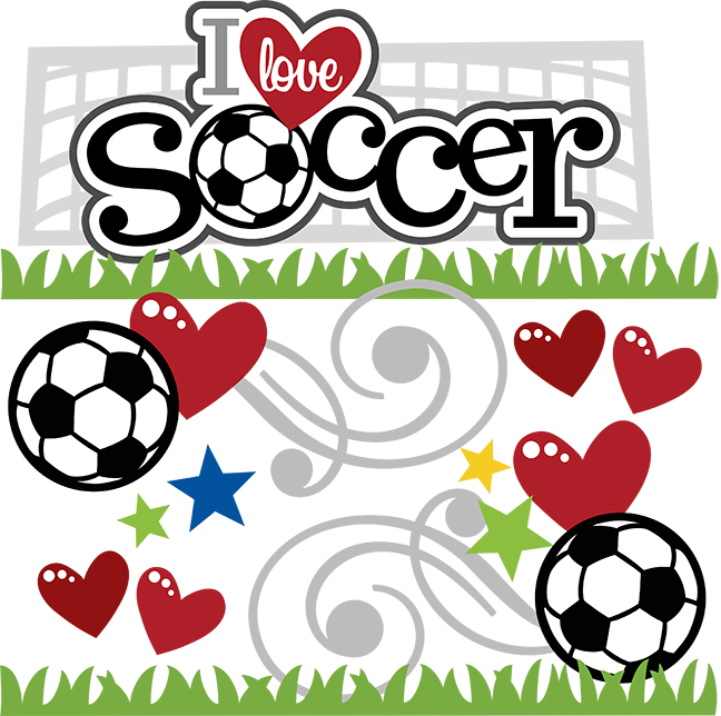 I Love Soccer SVG scrapbook file soccer svg files soccer svg cuts ...
