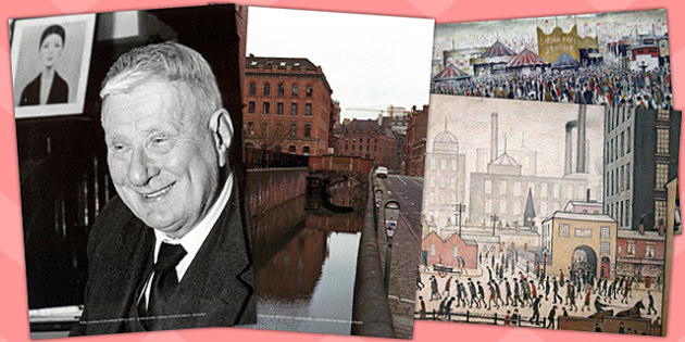 LS Lowry Photo Clip Art Pack (teacher made) - Twinkl