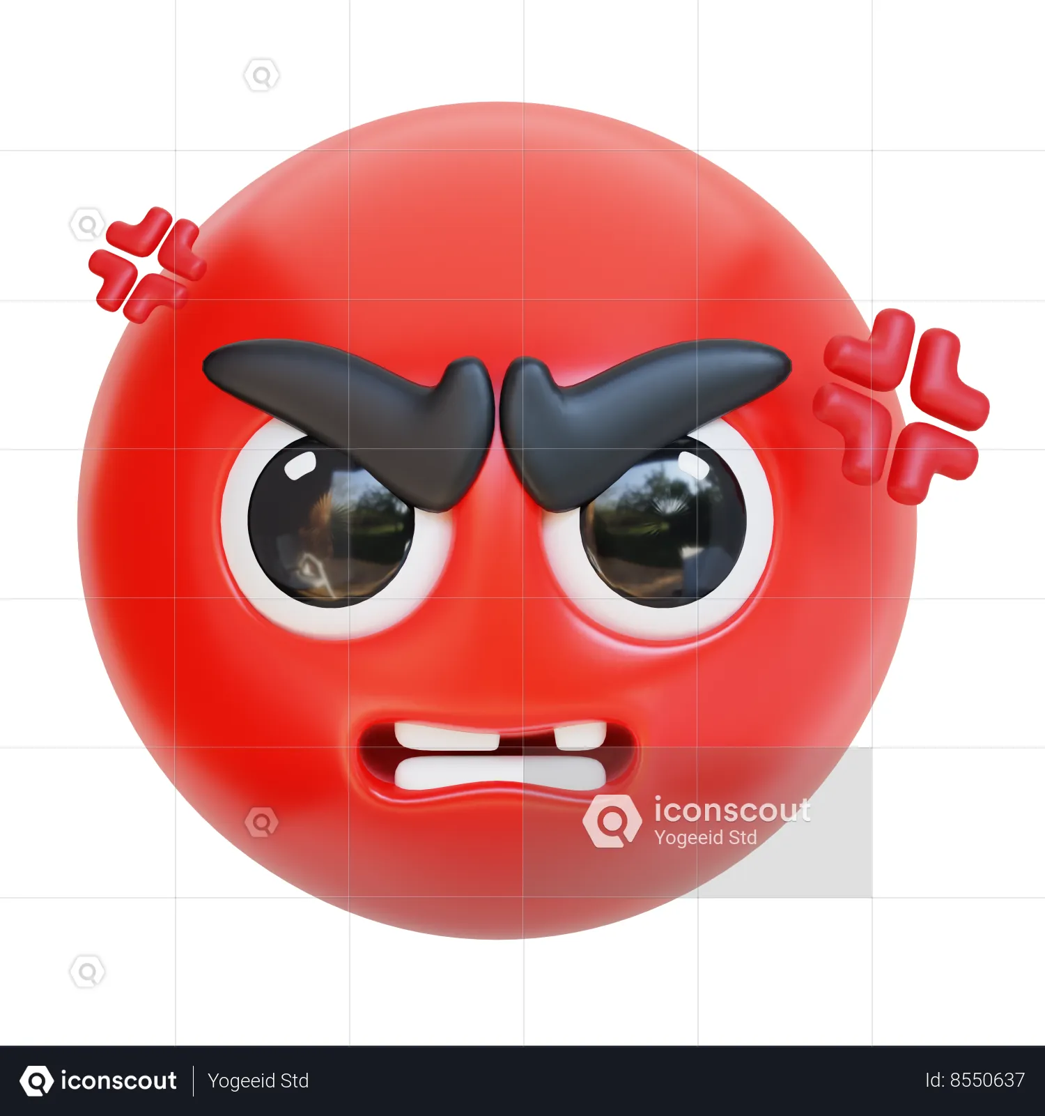 mad face clipart 2024