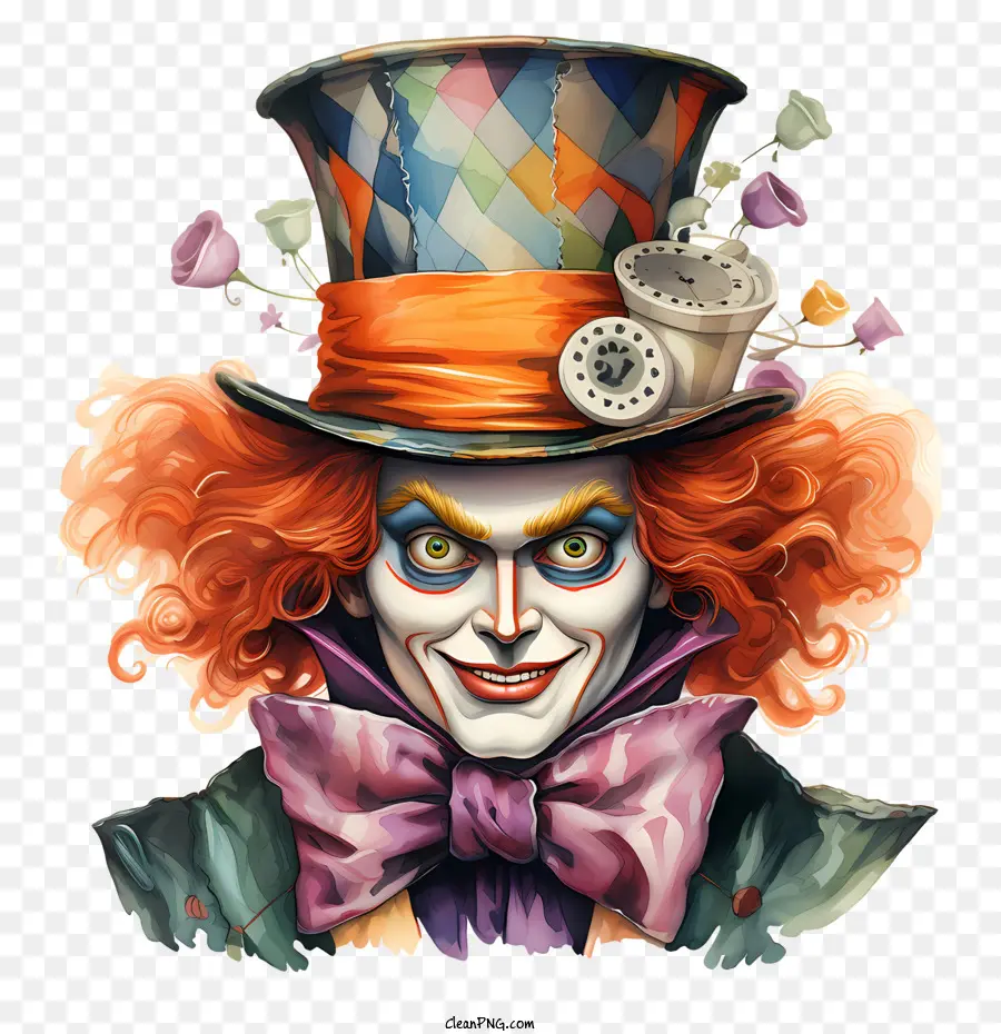 mad hatter clipart 2024