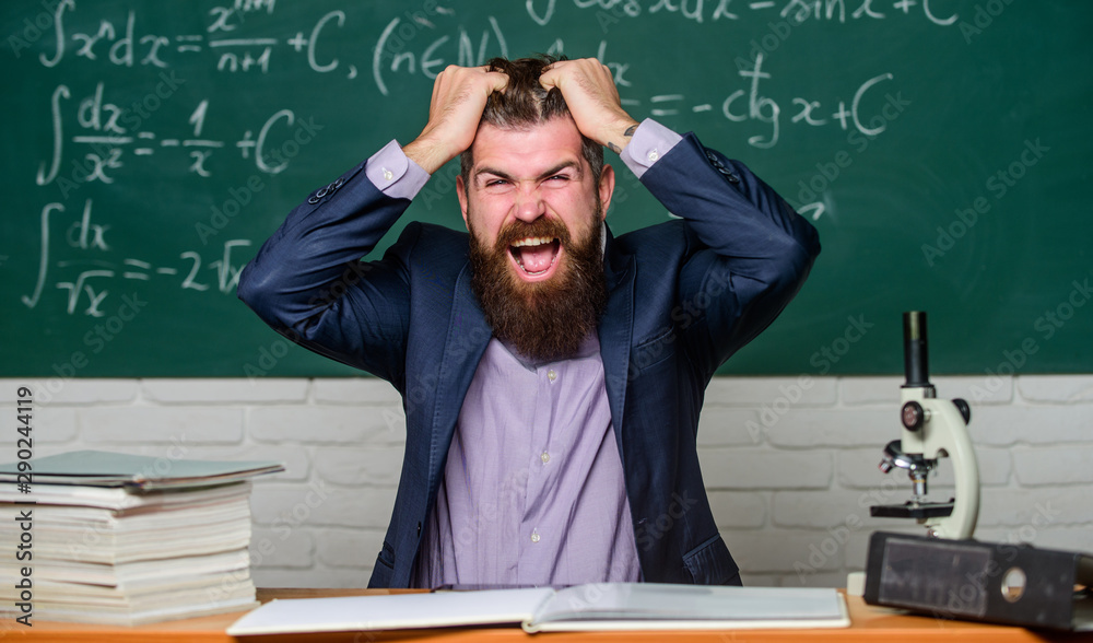 Angry Teacher-Bilder: Stock-Fotos &amp; -Videos. | Adobe Stock