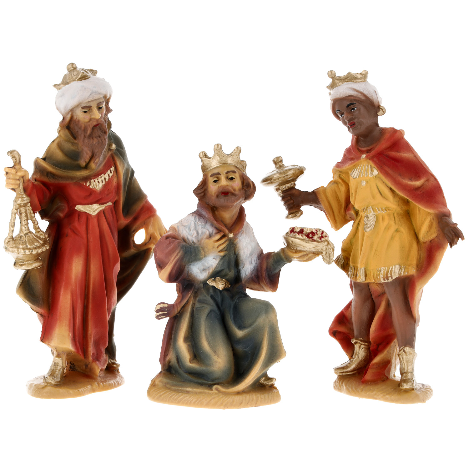 Marolin Heilige Drei Könige, zu 12cm Fig. (Kunststoff)