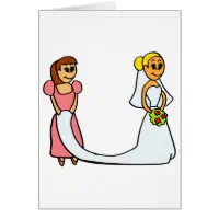 maid of honour cartoon