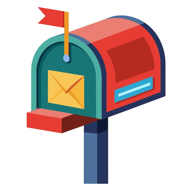 Mailbox clipart vector art and illustration | Premium AI-generated ...