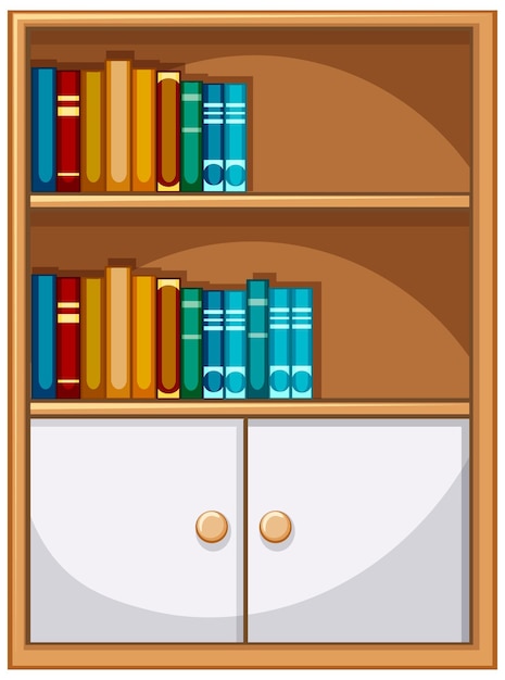 Bookshelf Clipart Images - Free Download on clipart library