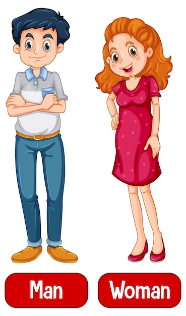 male female cliparts 2024