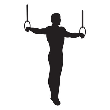 male gymnast cliparts