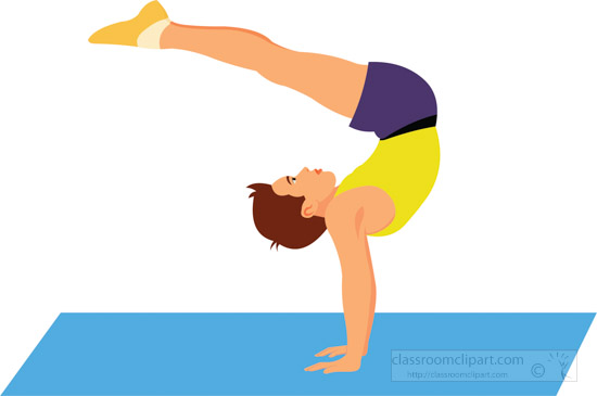male gymnast cliparts