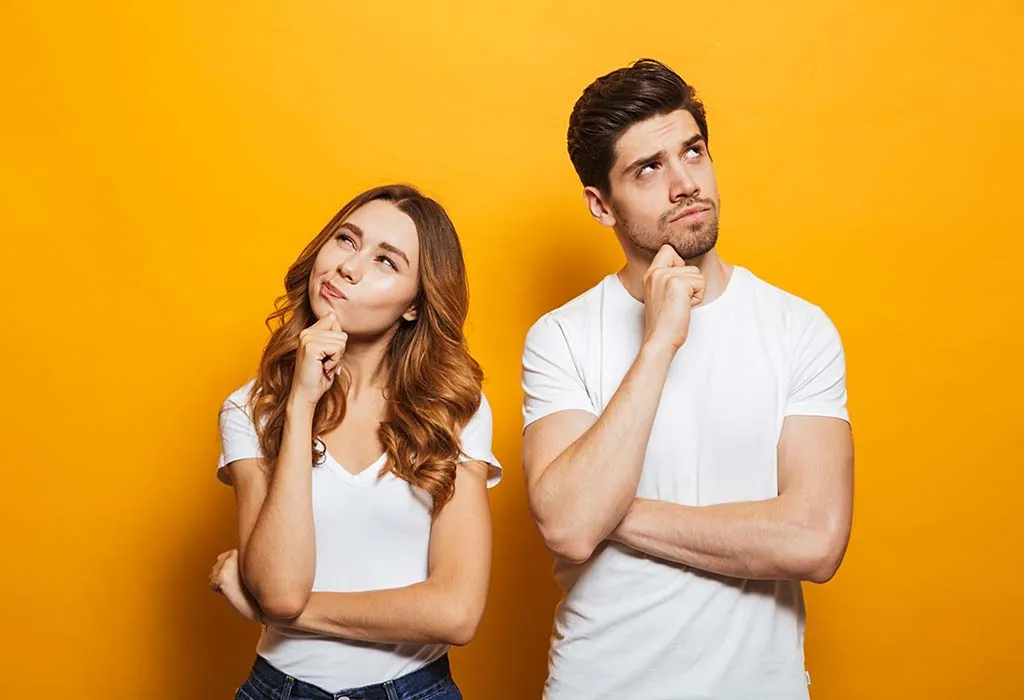 man and woman