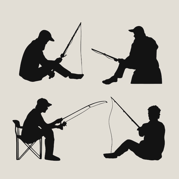 man fishing clipart 2024