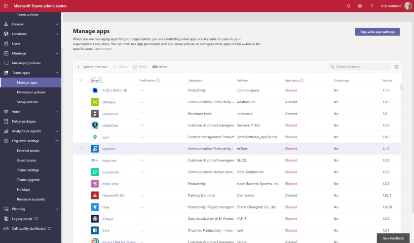 How to Manage the Set of Teams Apps Available to Users - Office ...